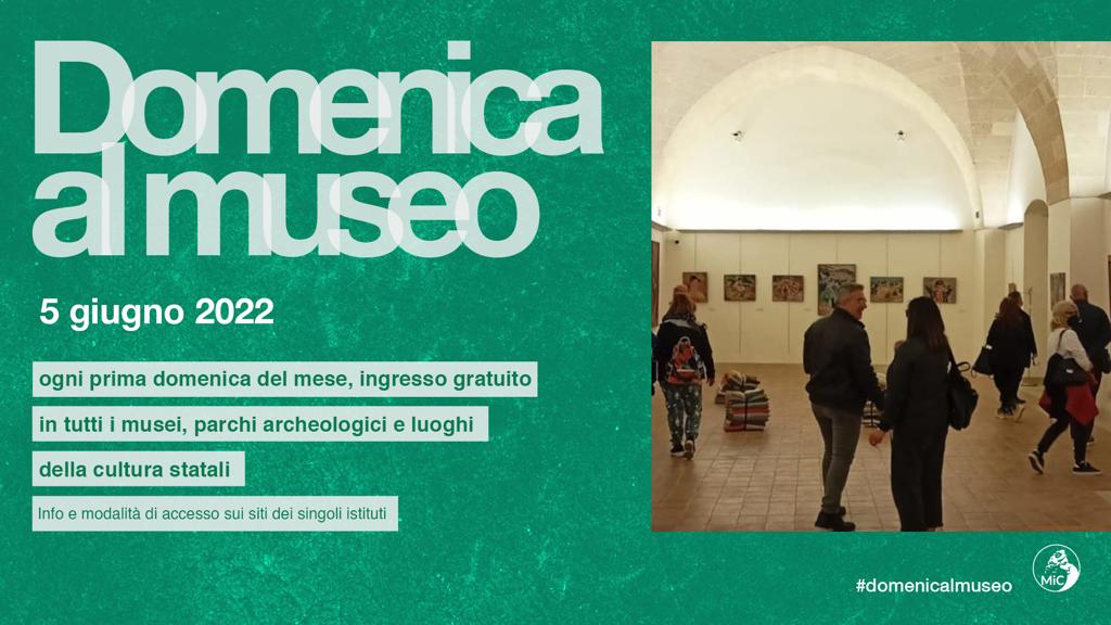 Domenica 5 giugno ingresso gratuito al Museo Nazionale di Matera